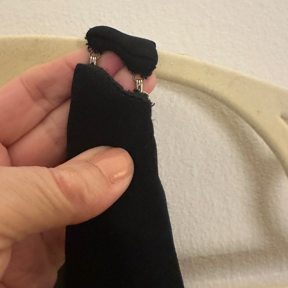 Theia Evening Gown Maxi Black Sleeveless Size 10 - Picture 3 of 10